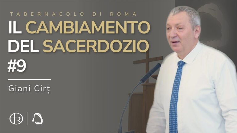 Il cambiamento del sacerdozio pt