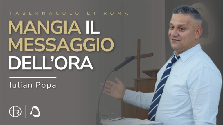 Mangia il messaggio dell'ora